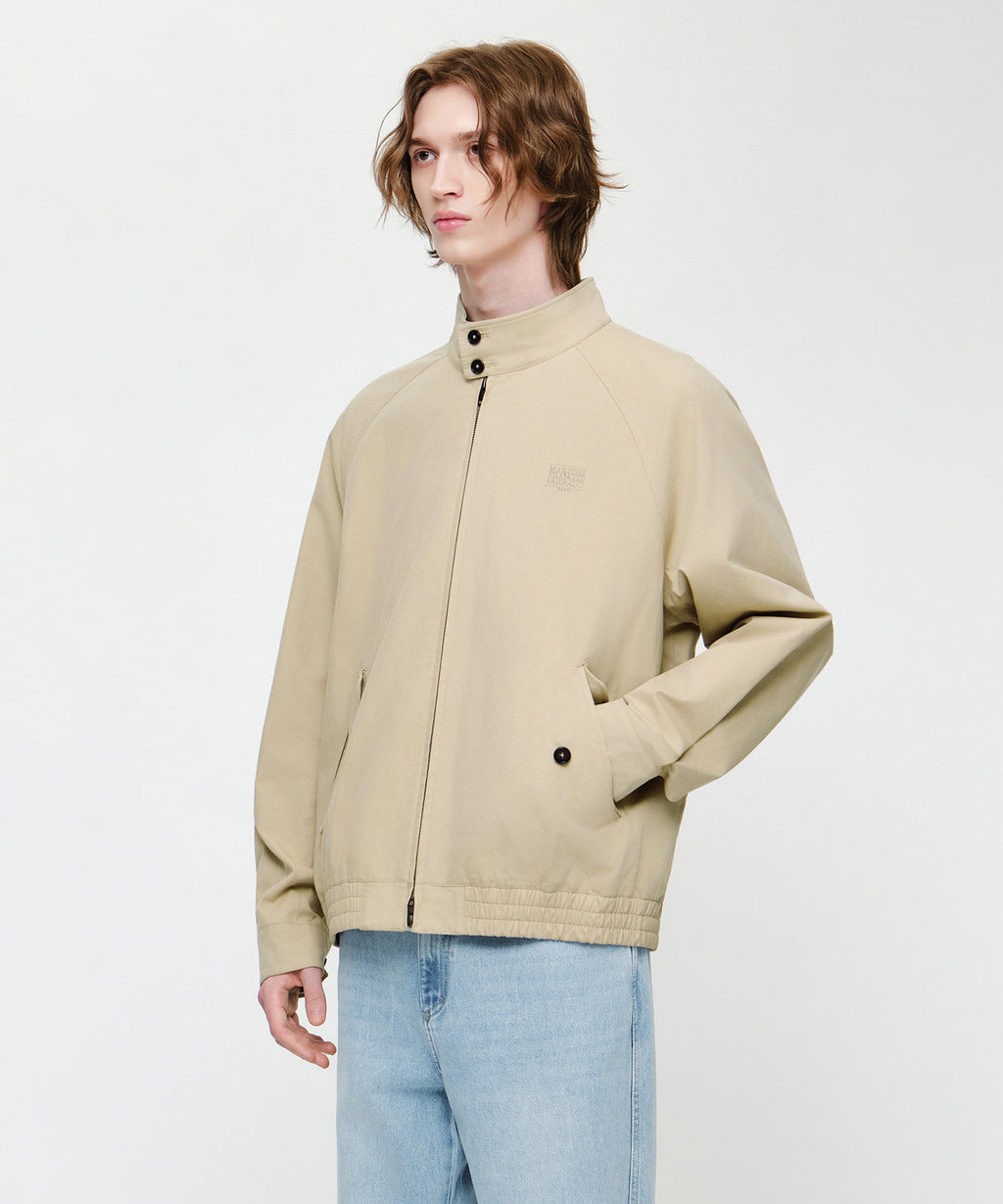 Marithe & Francois Girbaud - Cotton Herrington Jacket (Beige) product image 1 | TRAB K-Fashion Australia