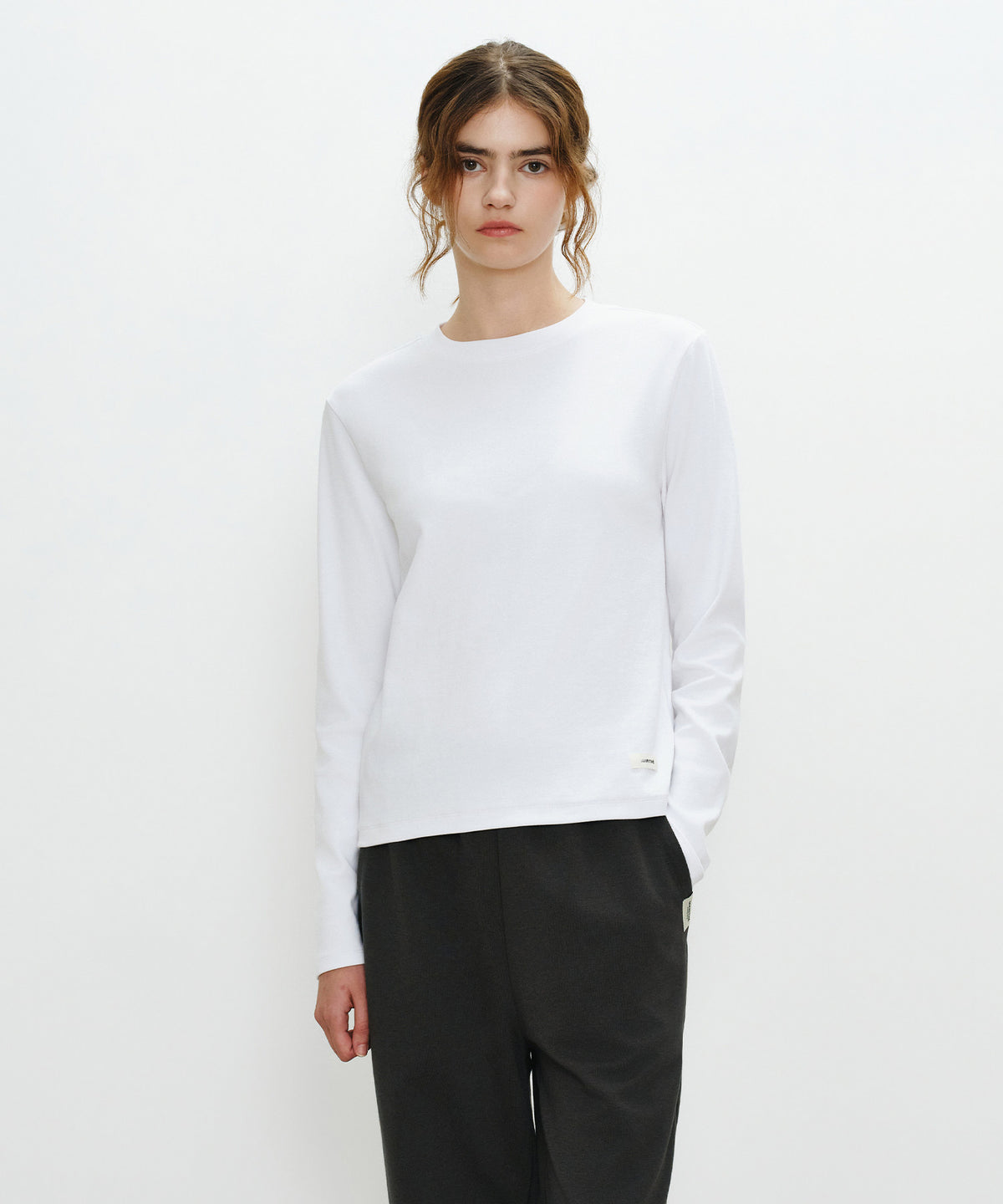 Marithe & Francois Girbaud - Basic Long Sleeve (White) product image 1 | TRAB K-Fashion Australia