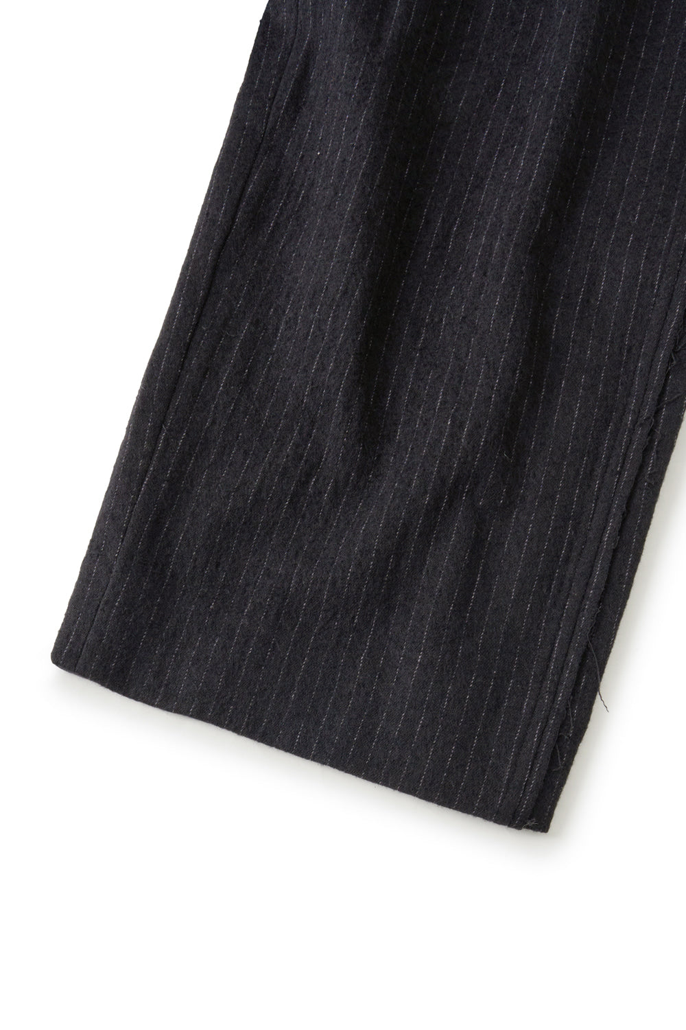 Hatchingroom - Hairy Deep Pleats Trousers Stripe (Black) product image 6 | TRAB K-Fashion Australia