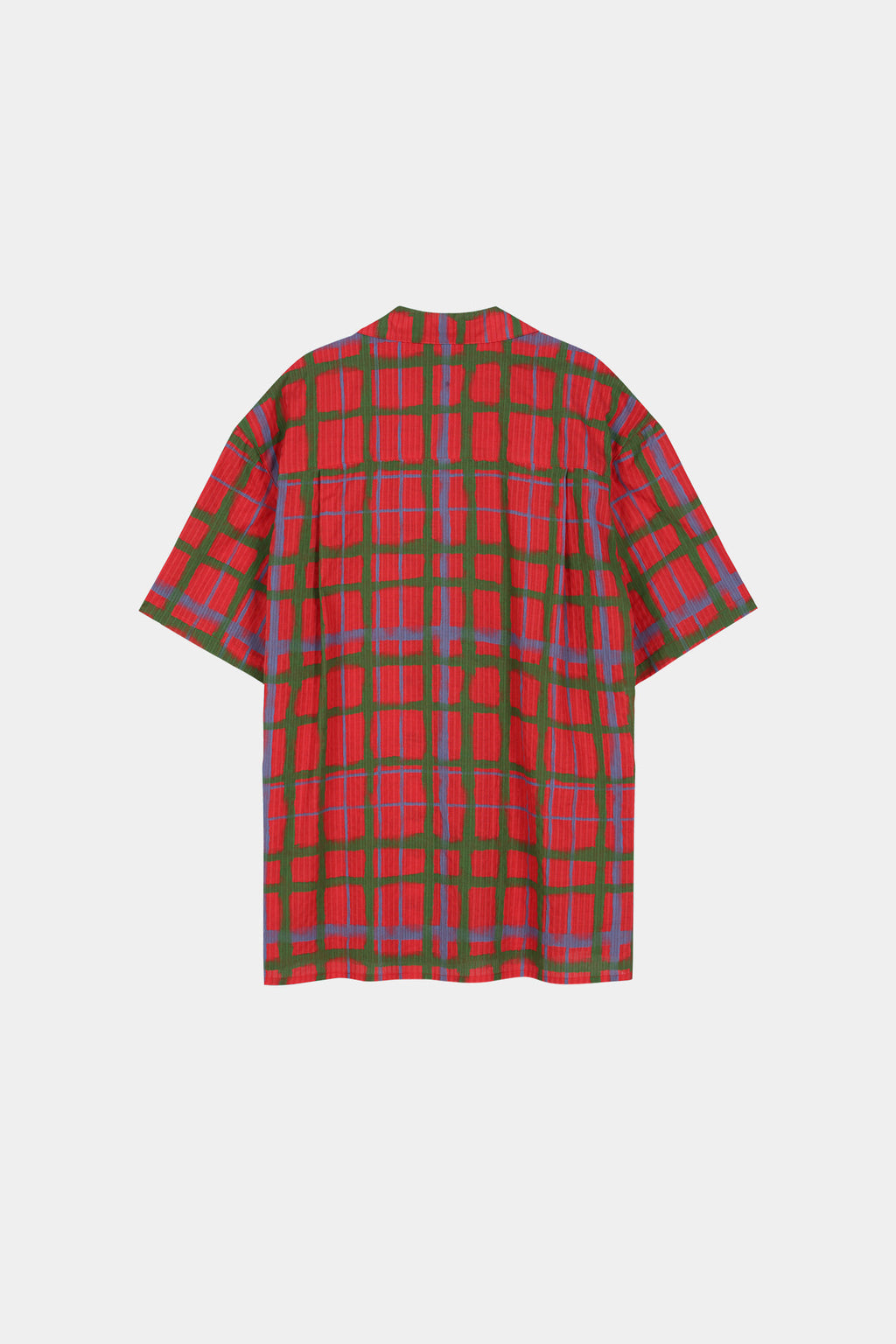 Andersson Bell - Rothko Open Collar Shirt (Red) product image 8 | TRAB K-Fashion Australia