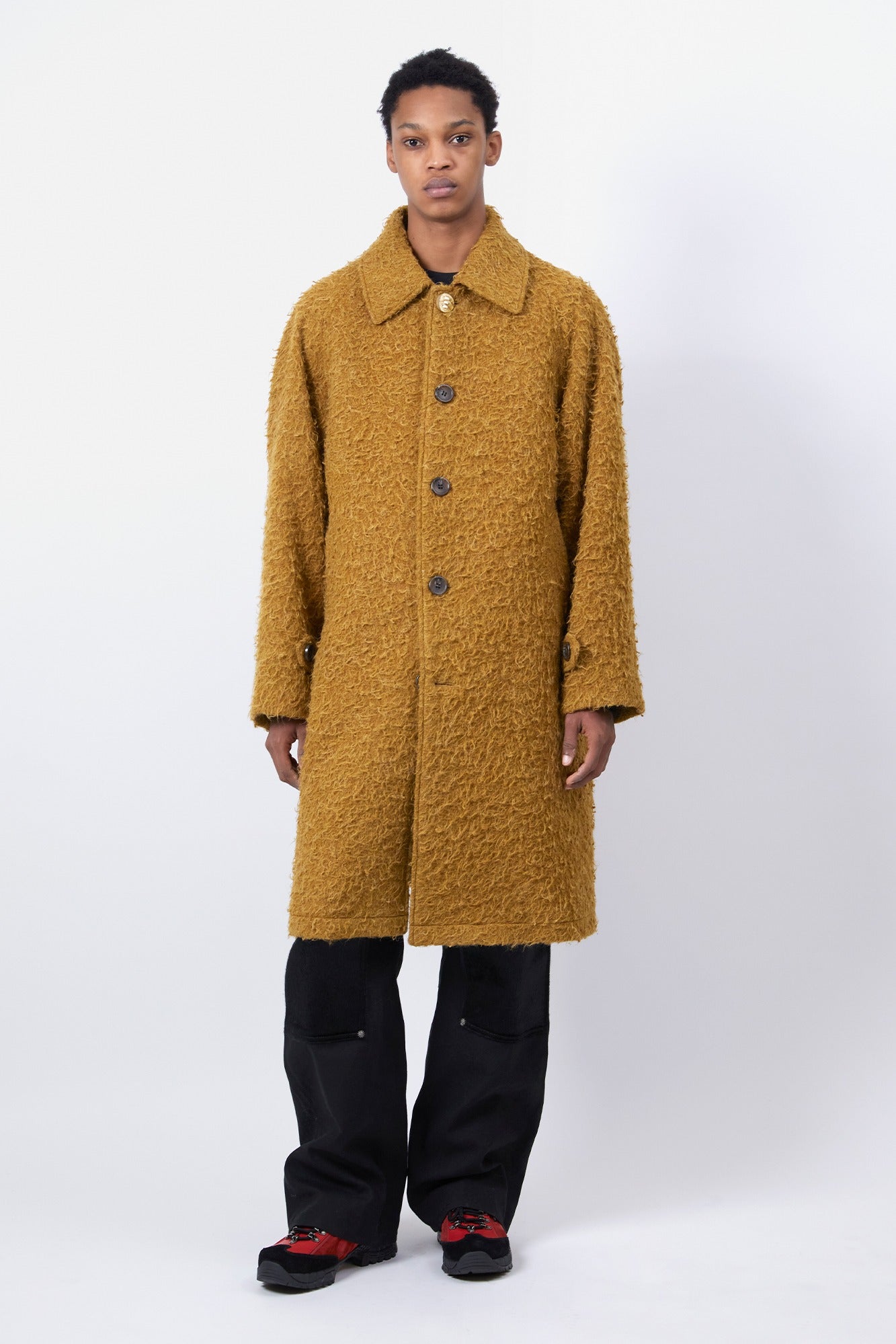 Andersson Bell - Unisex Casentino Raglan Coat (Brown) product image 1 | TRAB K-Fashion Australia