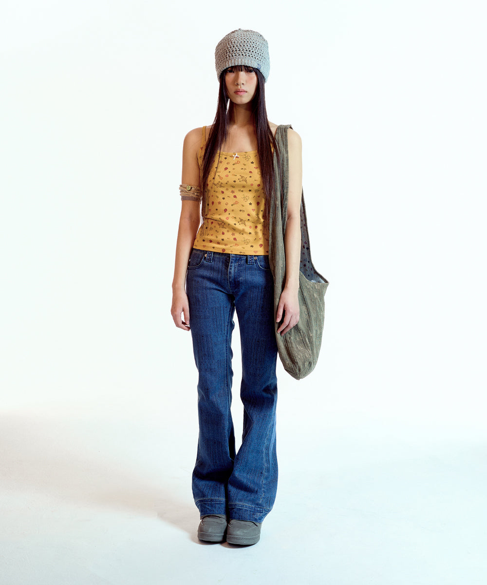 Coyseio - Vintage Bootcut Denim Pants (Blue) product image 9 | TRAB K-Fashion Australia
