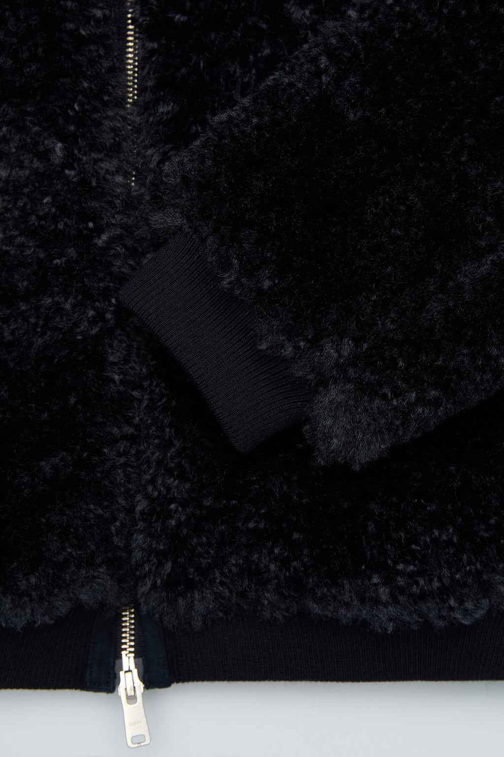 Coor - Curly Fake Fur Jumper (Navy) product image 6 | TRAB K-Fashion Australia