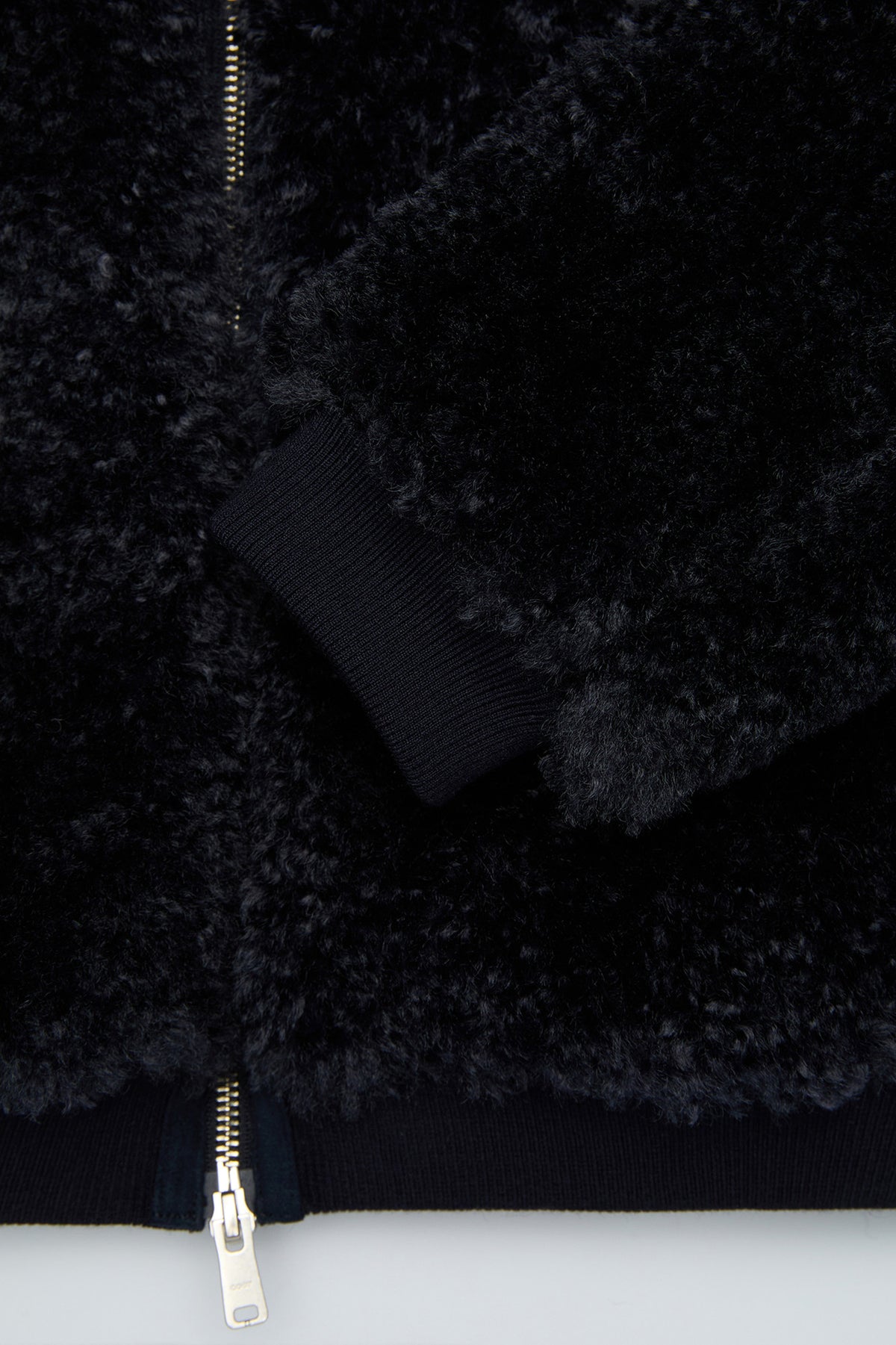 Coor - Curly Fake Fur Jumper (Navy) product image 6 | TRAB K-Fashion Australia