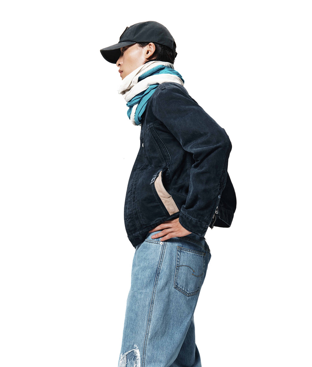 XLIM - Ep.8 05 Jacket (Deep Navy) product image 10 | TRAB K-Fashion Australia