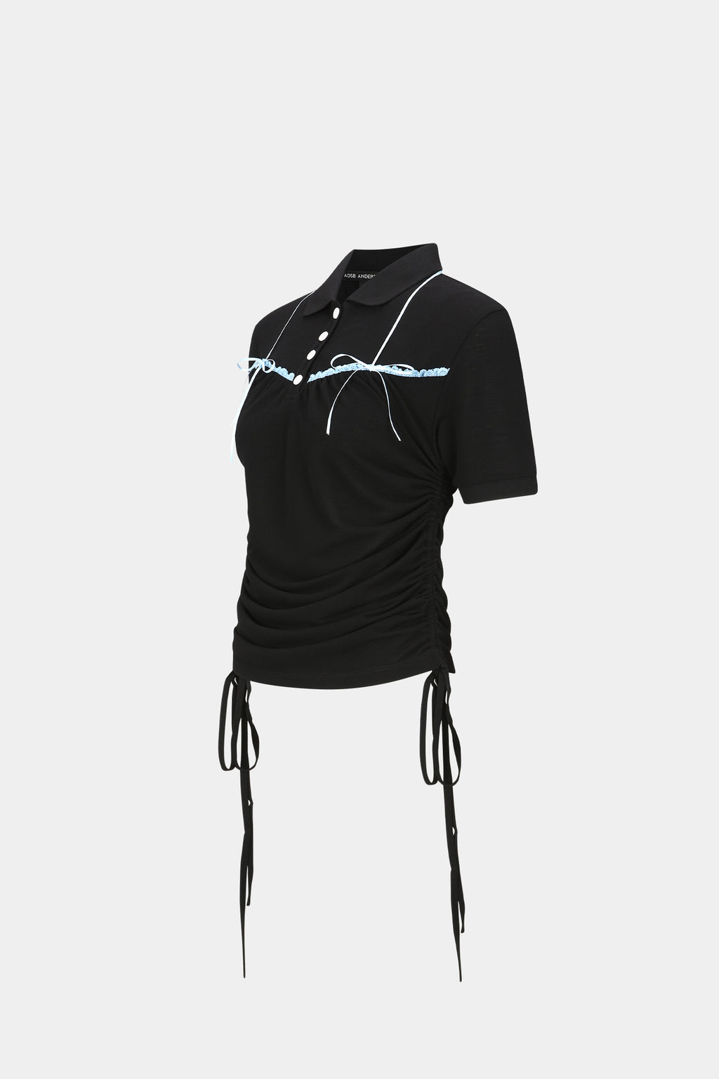 Andersson Bell - Halter String Piqué Polo Shirts (Black) product image 11 | TRAB K-Fashion Australia