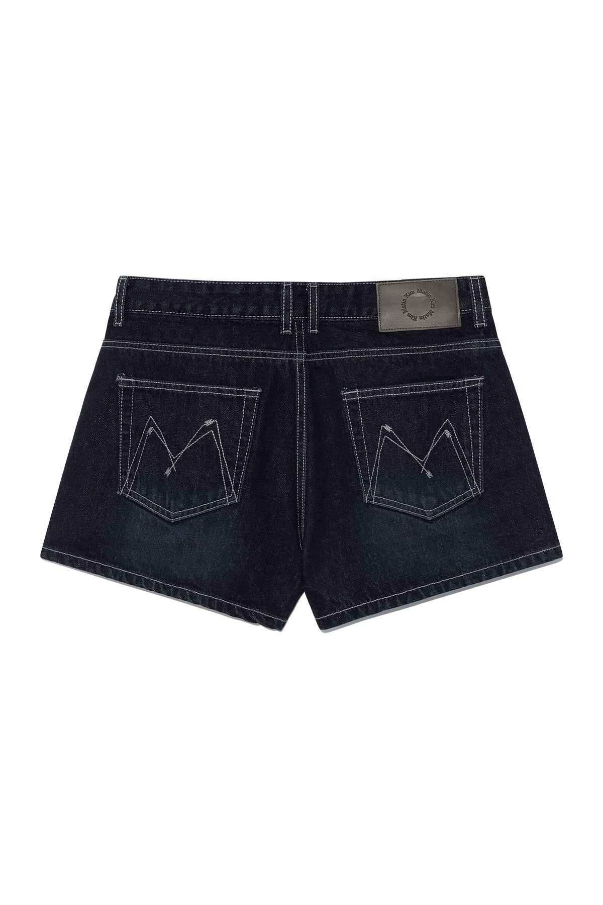 Matin Kim - Stitch Point Denim Shorts (Black) product image 2 | TRAB K-Fashion Australia