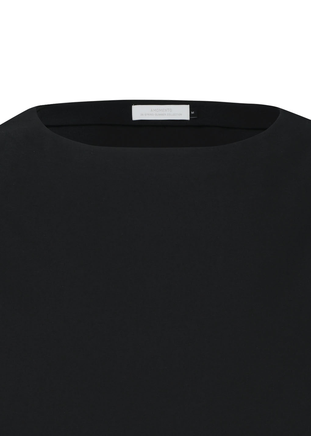 Amomento - Oversized Boat Neck Top (Black) product image 4 | TRAB K-Fashion Australia