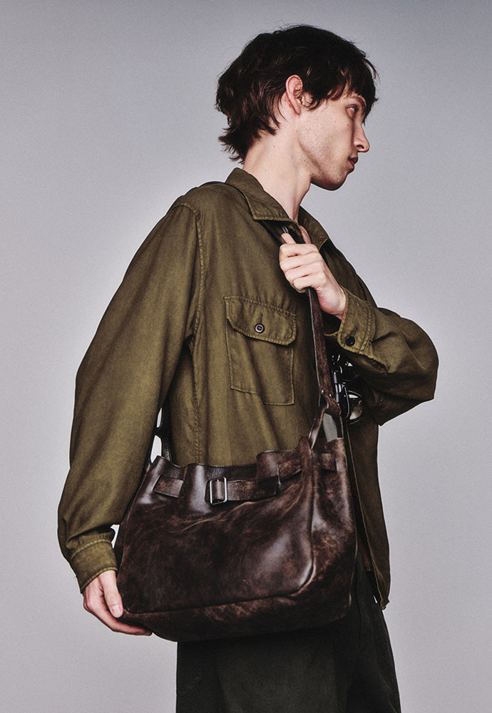 Art if acts - Belted Milano Bag (Vintage Wood) product image 2 | TRAB K-Fashion Australia