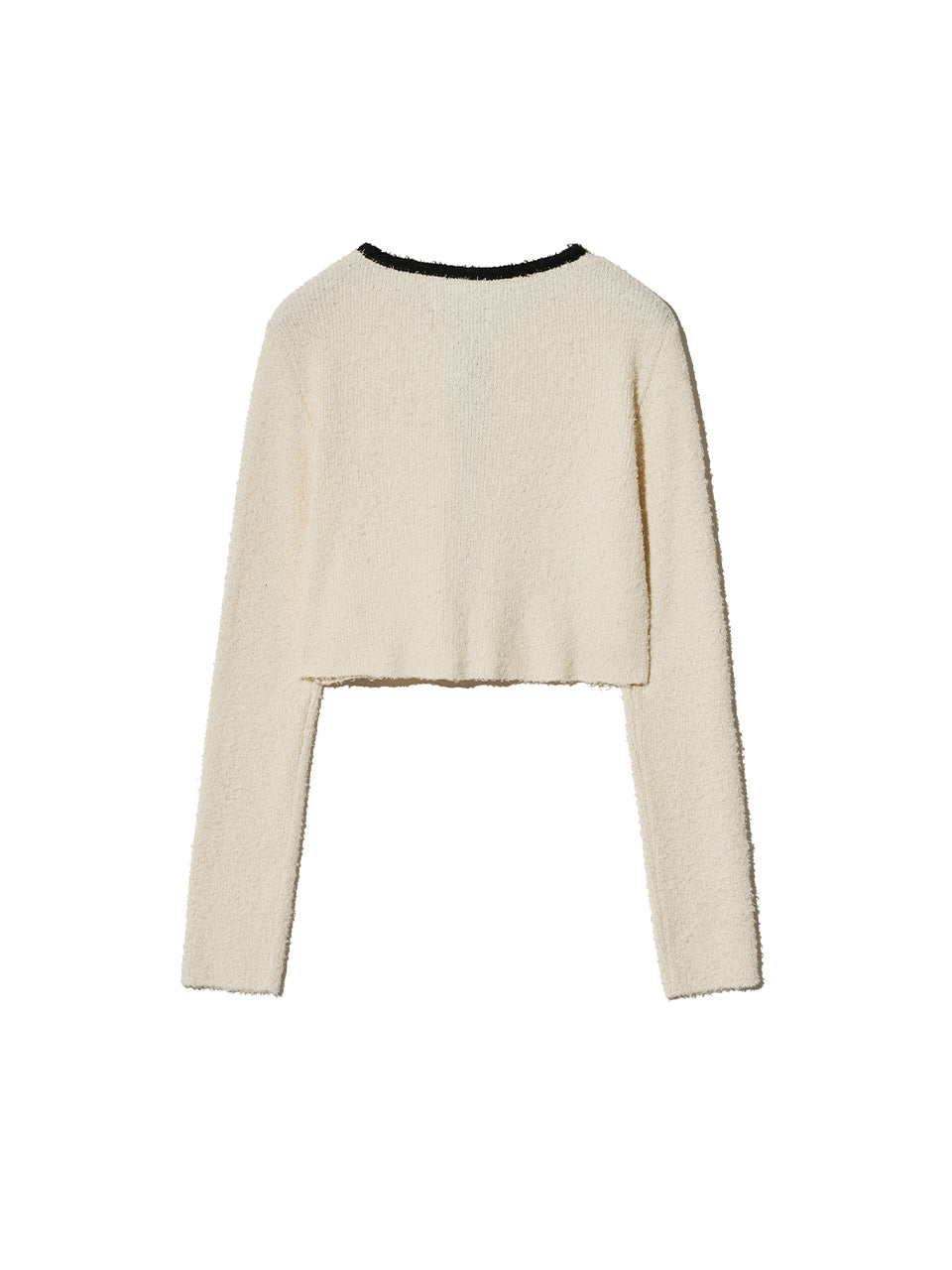 Kijun - Crochet Knit Jacket (Ivory) product image 8 | TRAB K-Fashion Australia