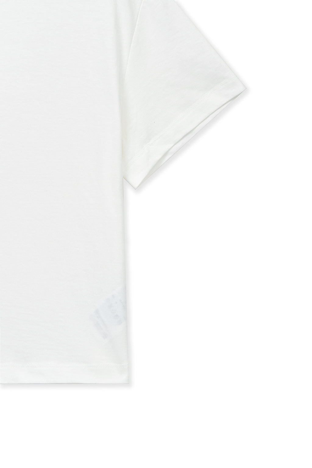 Matin Kim - Label Point Lettering Crop Top (White) product image 4 | TRAB K-Fashion Australia