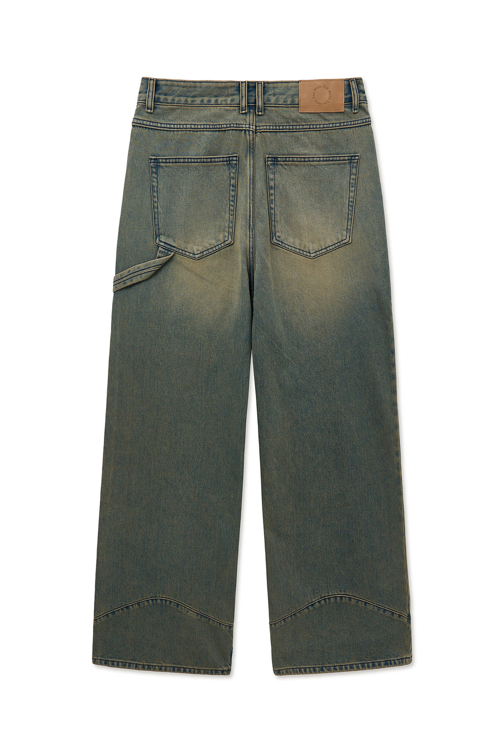 Matin Kim - Western Detail Denim Pants (Blue) product image 2 | TRAB K-Fashion Australia