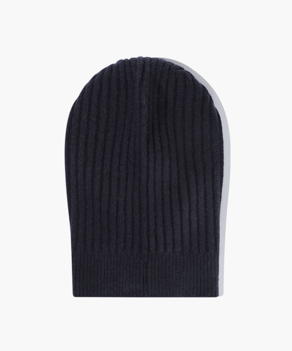 Marithe & Francois Girbaud - Circle Logo Zip Up Balaclava (Navy) product image 3 | TRAB K-Fashion Australia