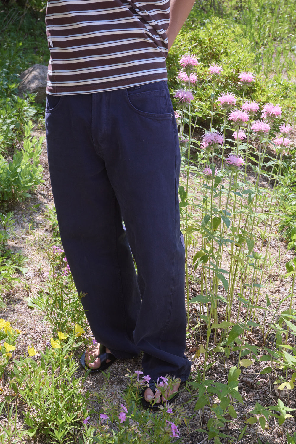 Hatchingroom - Regular Selvedge Jeans Over Dyed French (Blue) product image 10 | TRAB K-Fashion Australia