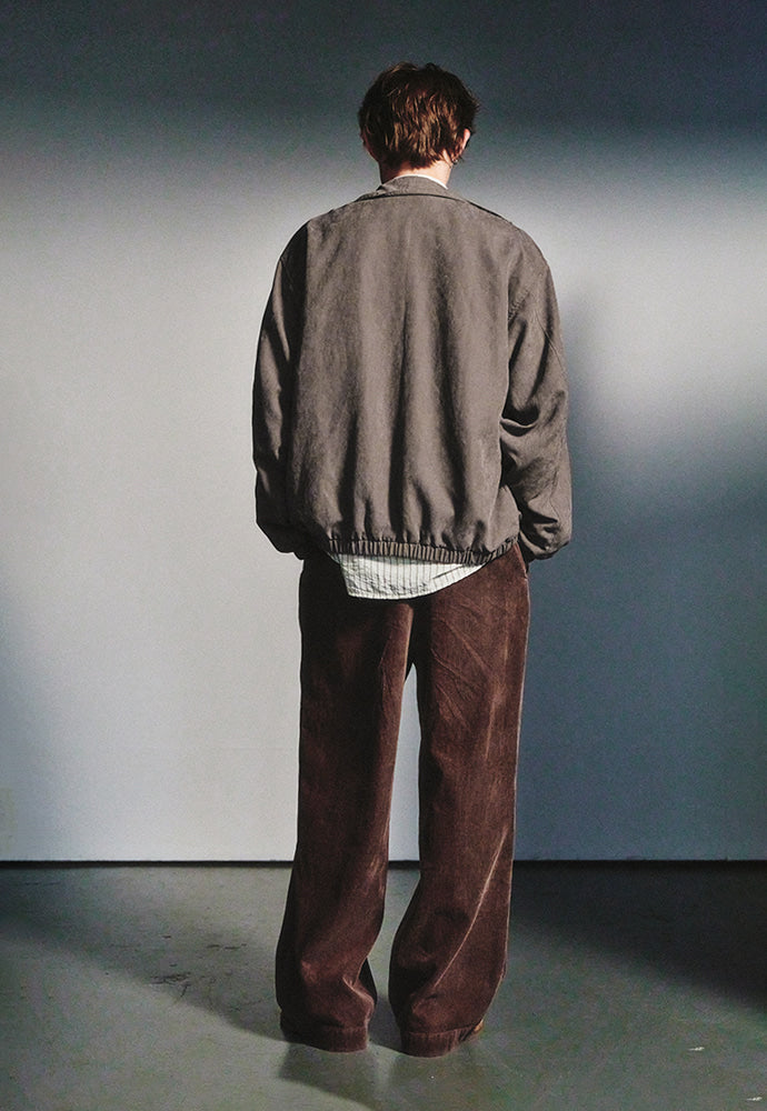 Art if acts - Washed One Pocket Blouson (Wood Grey) product image 4 | TRAB K-Fashion Australia