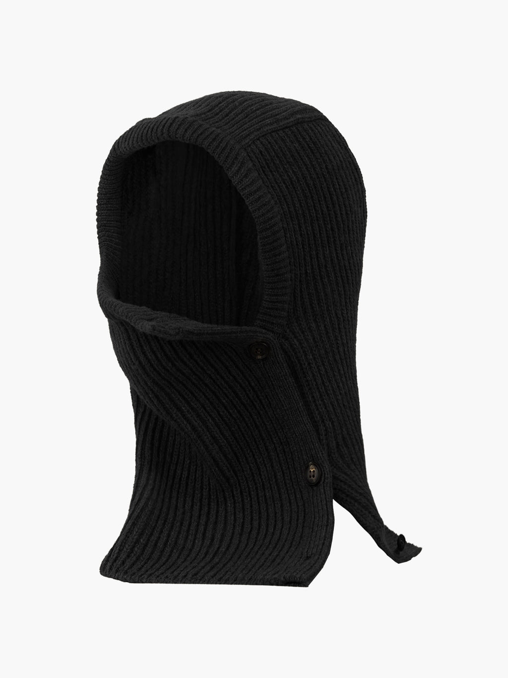 Jiyong Kim - Button Closure Balaclava (Black) product image 9 | TRAB K-Fashion Australia