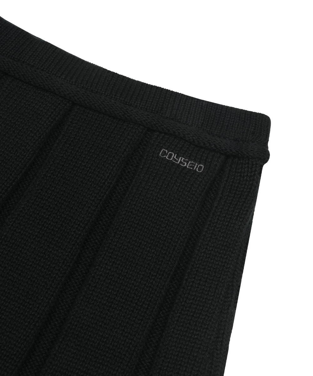 Coyseio - Knit Pleats Skirt (Black) product image 11 | TRAB K-Fashion Australia