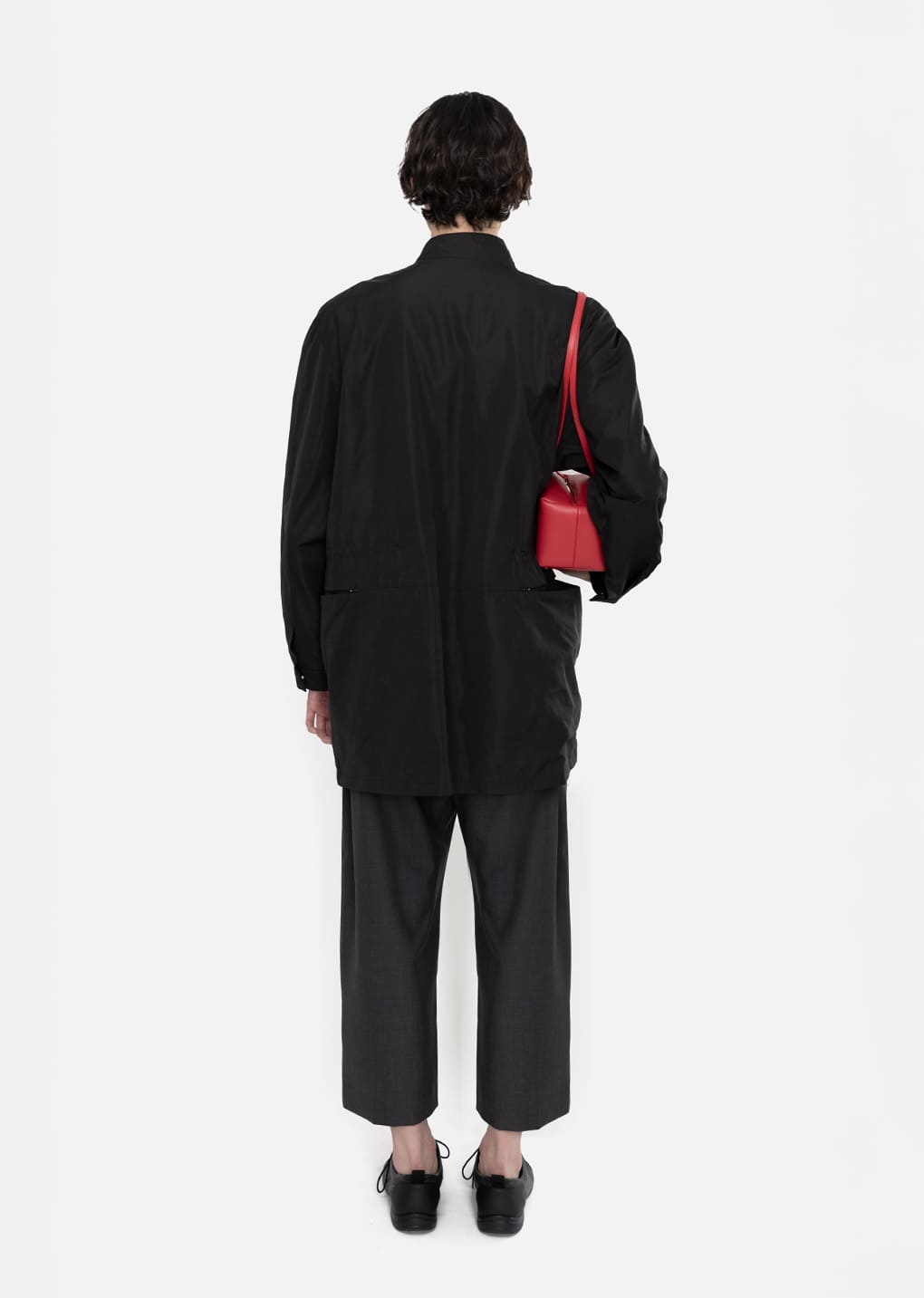 Amomento - Men's Wool Capri Pants (Charcoal) product image 4 | TRAB K-Fashion Australia