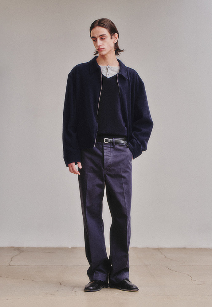 Art if acts - Washed Wool Sports Jacket (Dark Navy) product image 2 | TRAB K-Fashion Australia