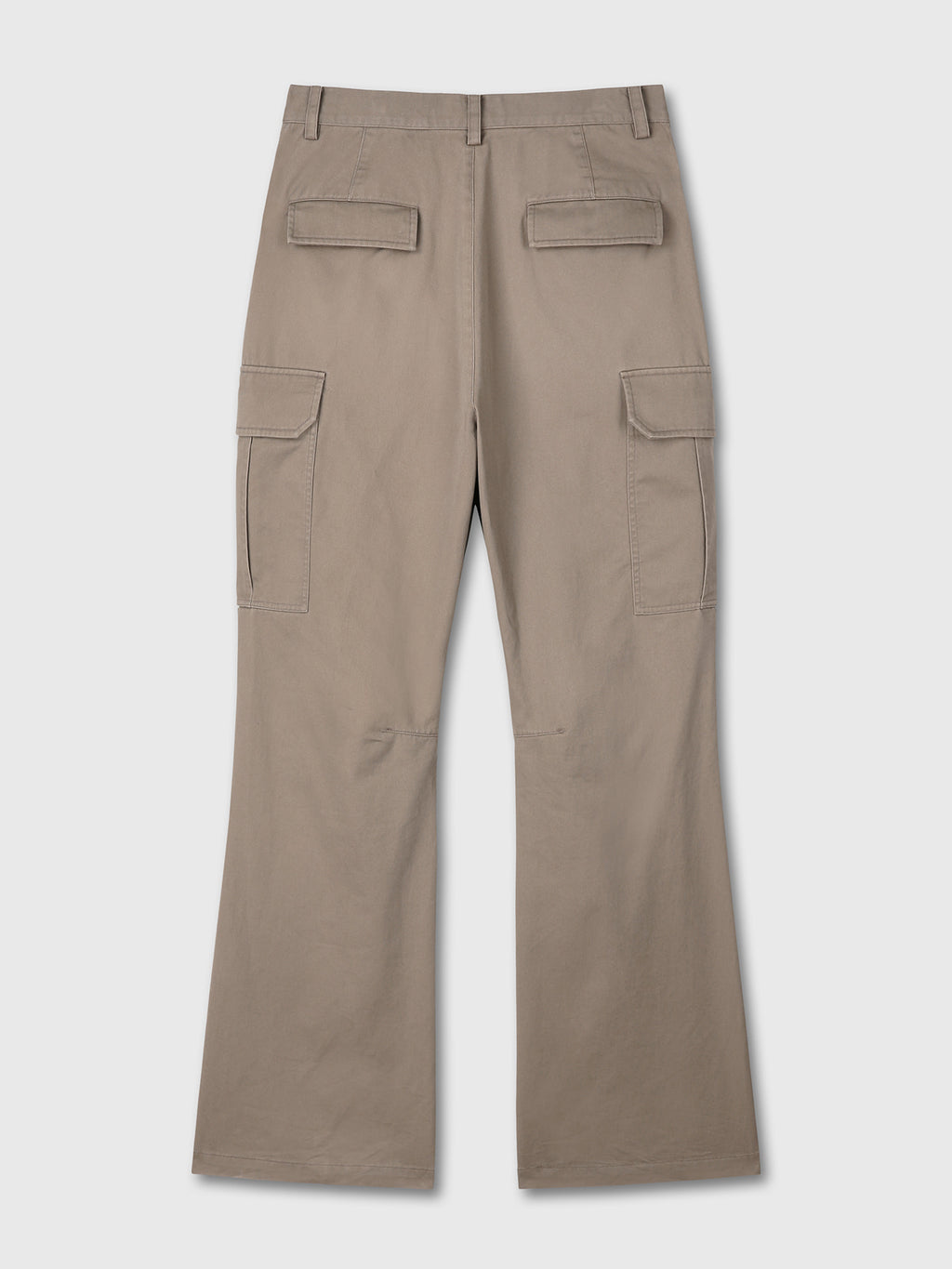 Tonywack - Washed Cotton Loose Flared Cargo Pants (Beige) product image 9 | TRAB K-Fashion Australia