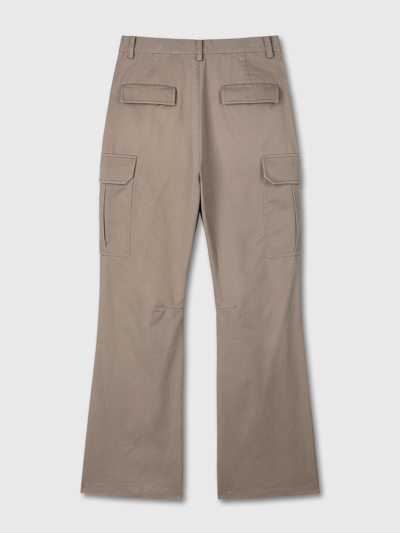 Tonywack - Washed Cotton Loose Flared Cargo Pants (Beige) product image 9 | TRAB K-Fashion Australia