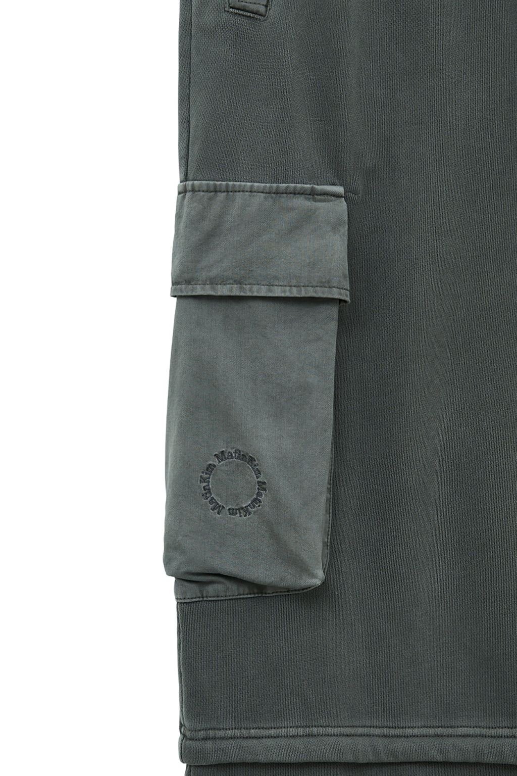 Matin Kim - [Pre-Order – Ships November 5] Pigment Dyed Cargo Pants (Charcoal) product image 5 | TRAB K-Fashion Australia