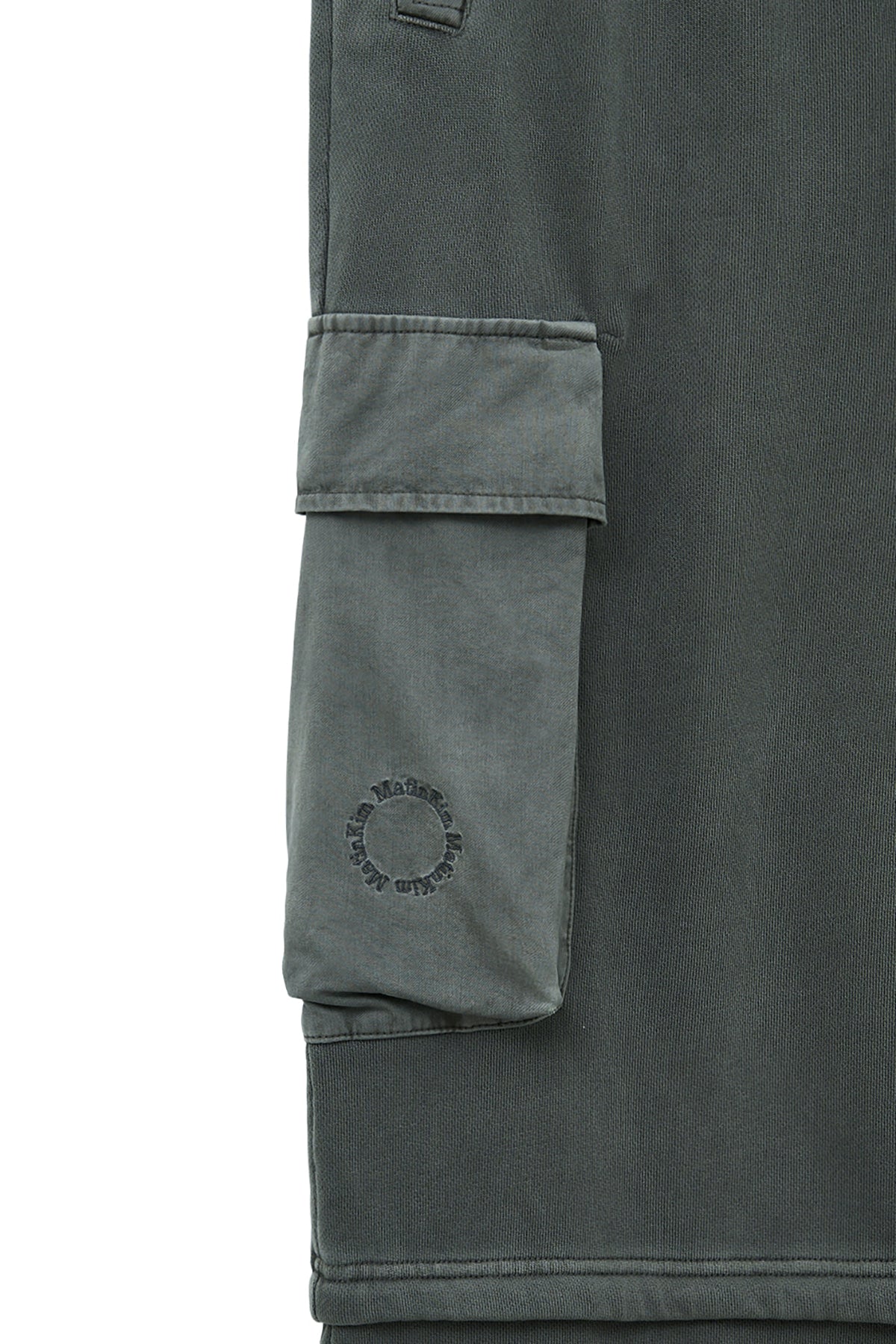 Matin Kim - [Pre-Order – Ships November 5] Pigment Dyed Cargo Pants (Charcoal) product image 5 | TRAB K-Fashion Australia