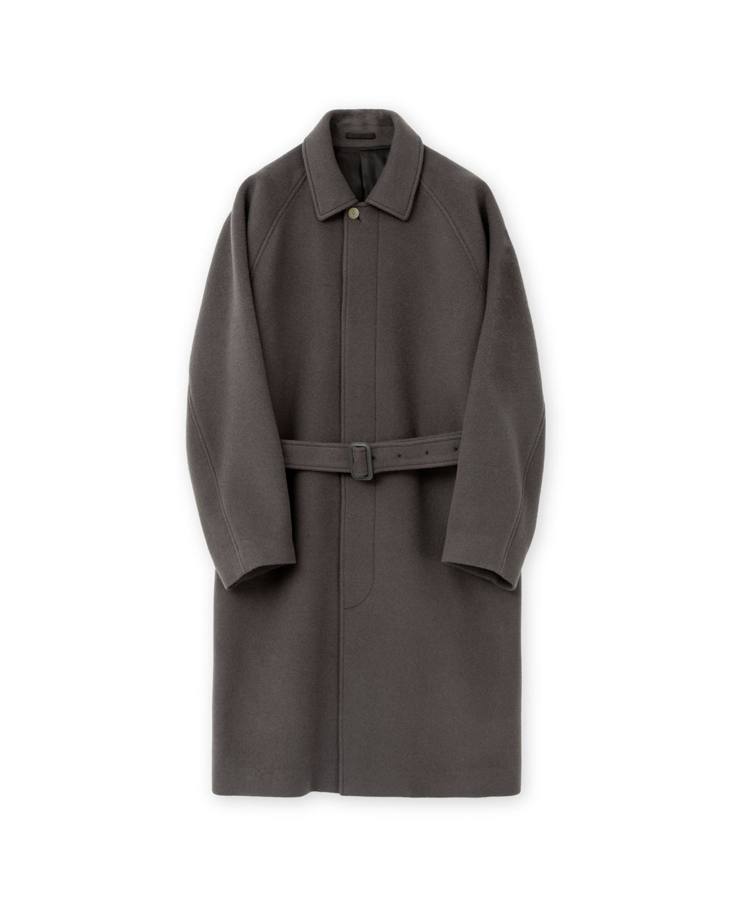 Brownyard - Belted Coat (Brown Grey) product image 5 | TRAB K-Fashion Australia