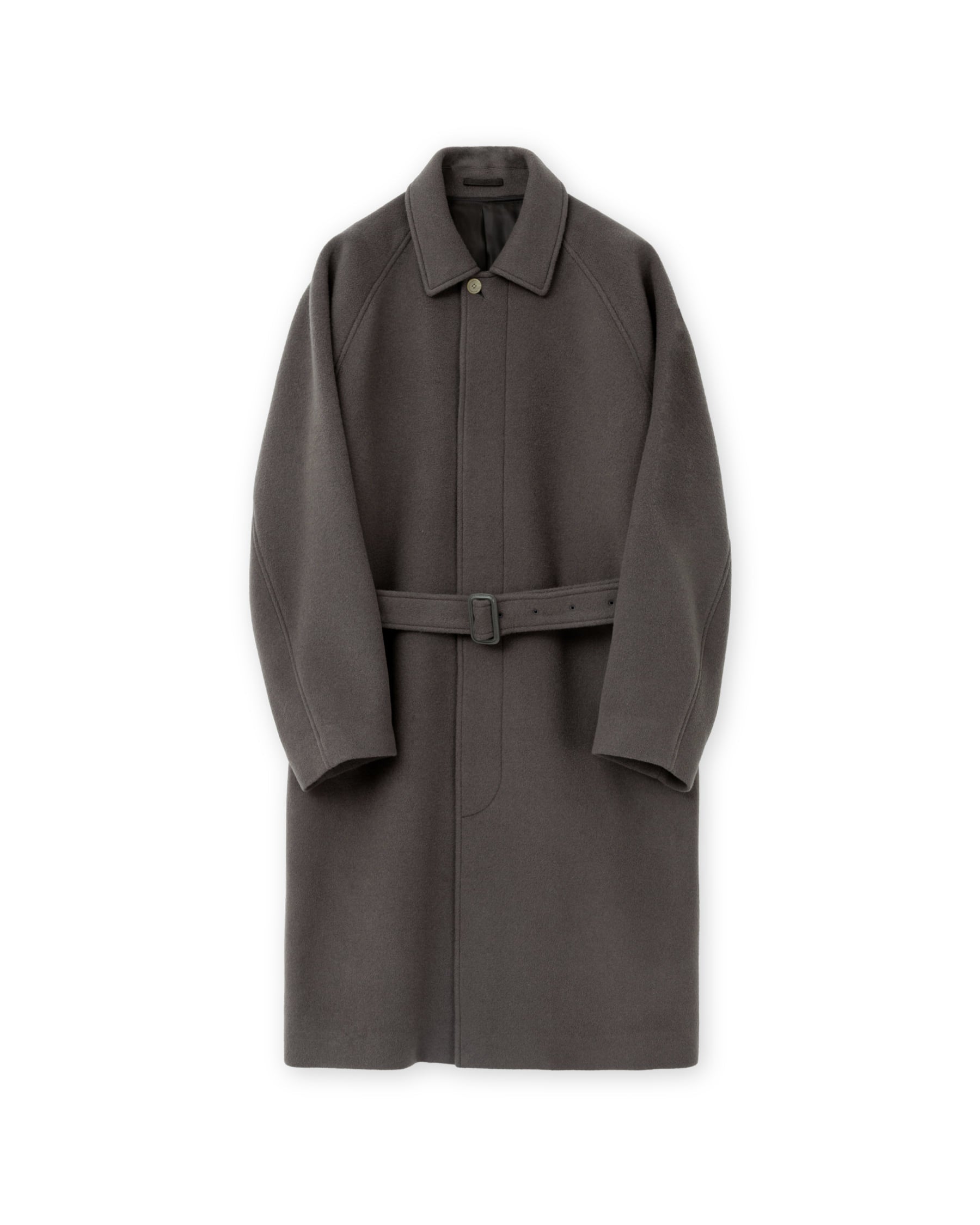 Brownyard - Belted Coat (Brown Grey) product image 5 | TRAB K-Fashion Australia
