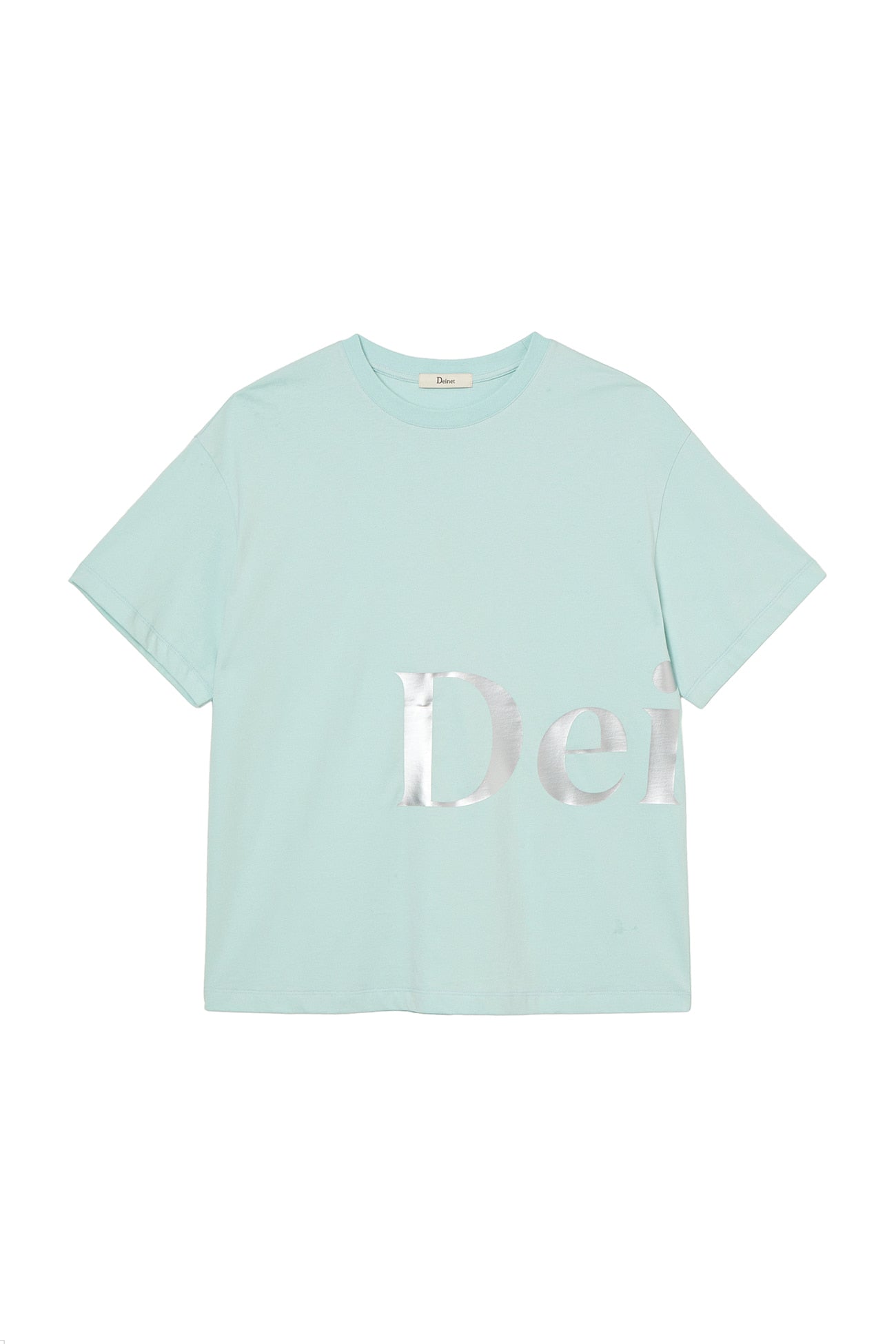 Deinet - Silver Logo T-Shirt (Mint) product image 2 | TRAB K-Fashion Australia