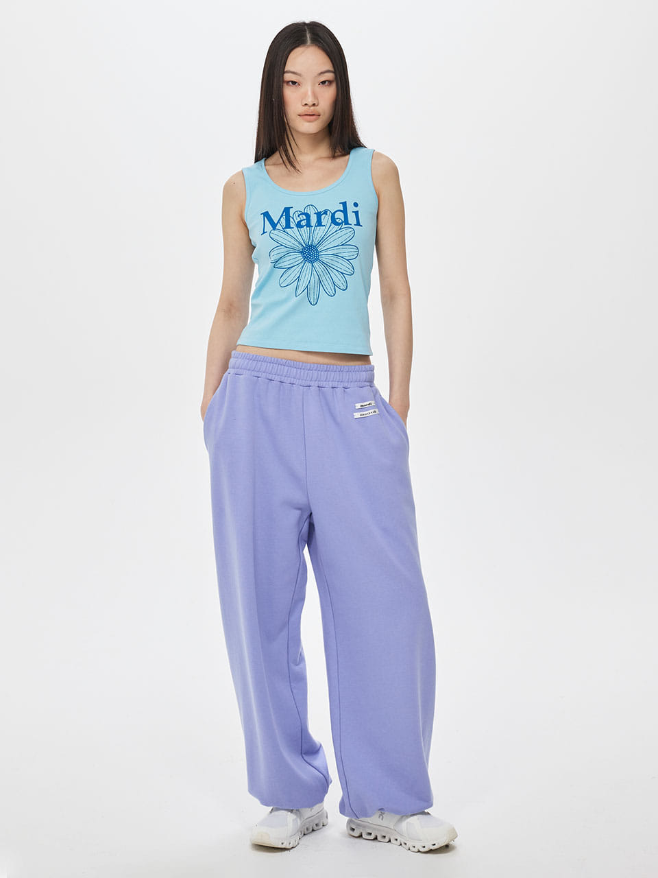 Mardi Mercredi - Jogger Pants Double Label (Lavender) product image 1 | TRAB K-Fashion Australia