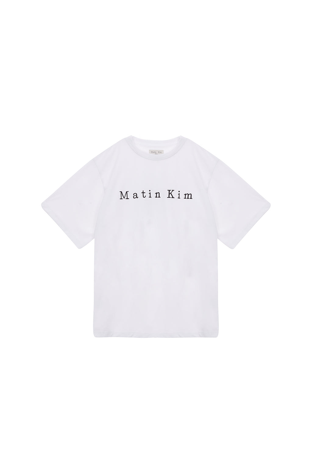 Matin Kim - Matin Embroidery Logo Top (Black) product image 11 | TRAB K-Fashion Australia