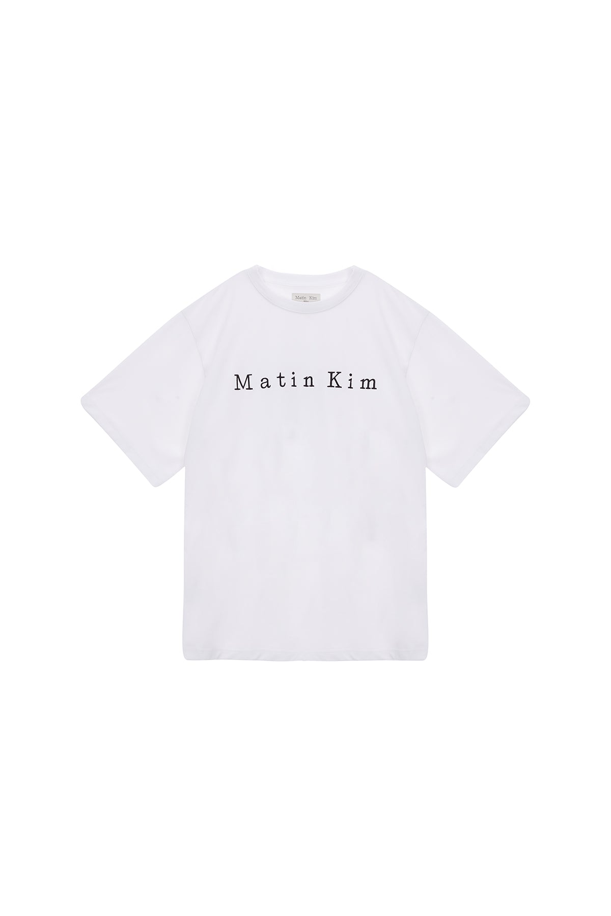 Matin Kim - Matin Embroidery Logo Top (Black) product image 11 | TRAB K-Fashion Australia