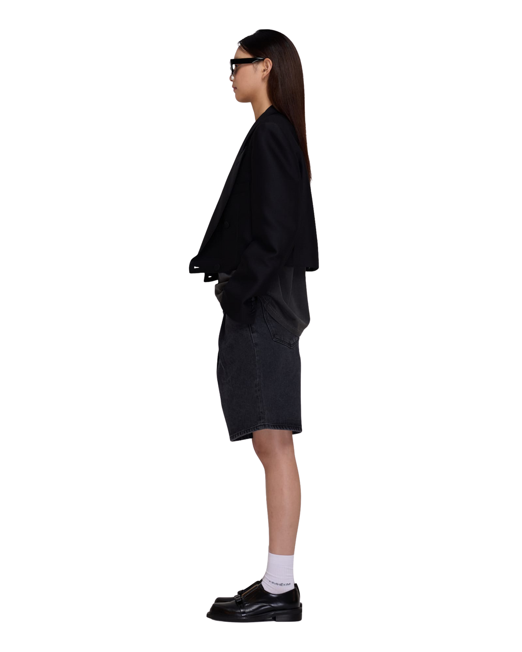 Kimhe Kim - Two Pocket Shorts (Black) product image 3 | TRAB K-Fashion Australia