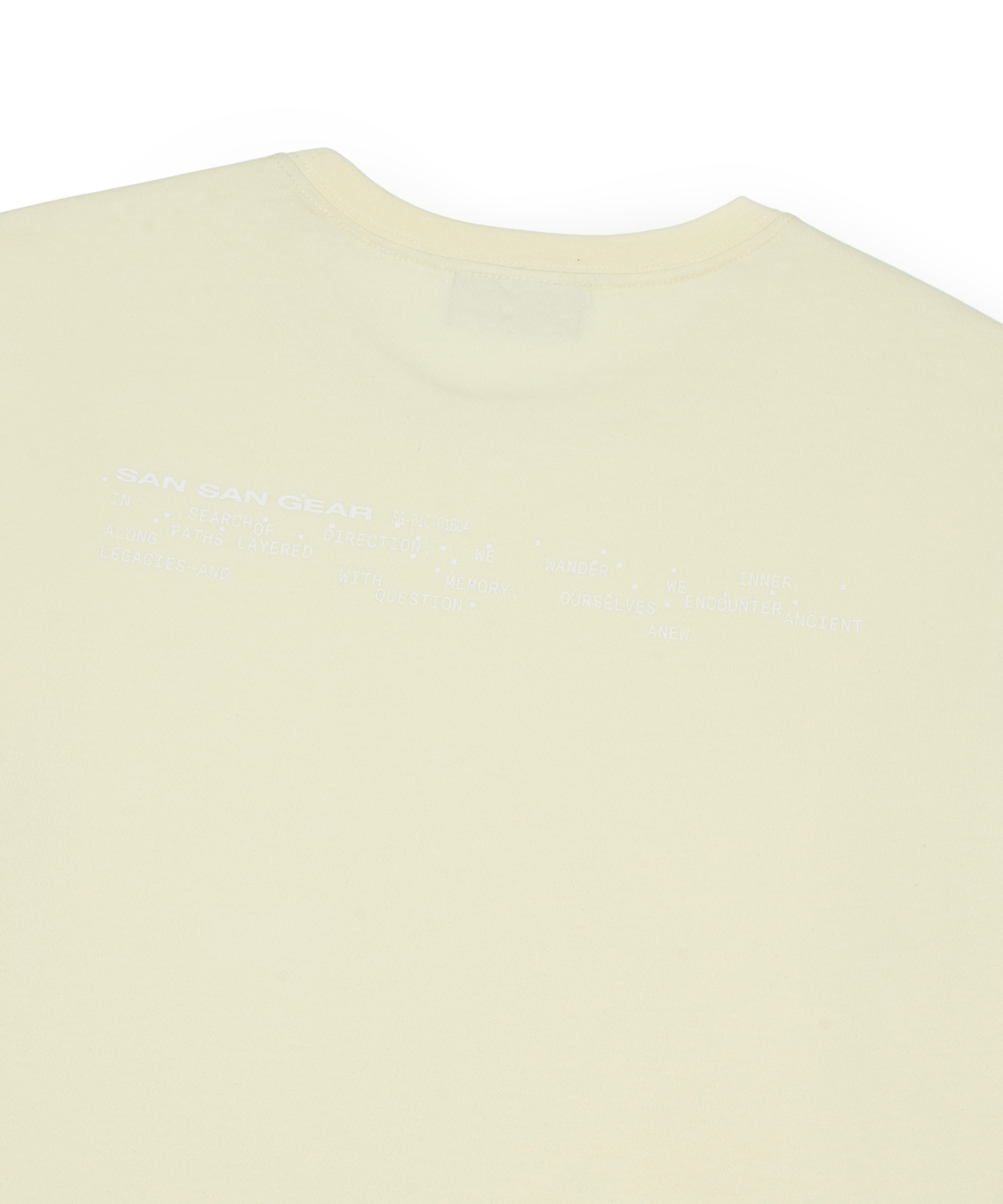 San San Gear - Logo T-Shirt (Yellow) product image 4 | TRAB K-Fashion Australia