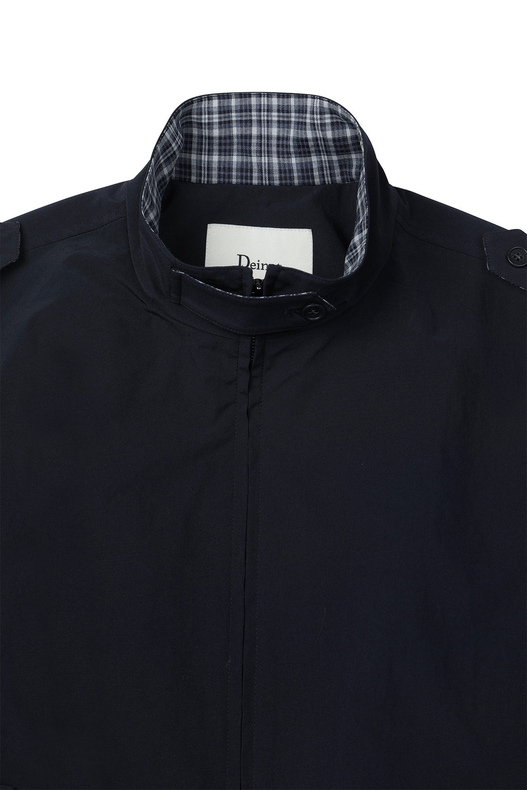 Deinet - Point Check Detail Jacket (Navy) product image 11 | TRAB K-Fashion Australia