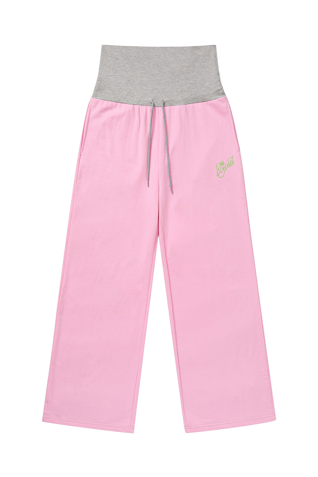 Deinet - Rose Double Sweat Pants (Light Pink) product image 11 | TRAB K-Fashion Australia