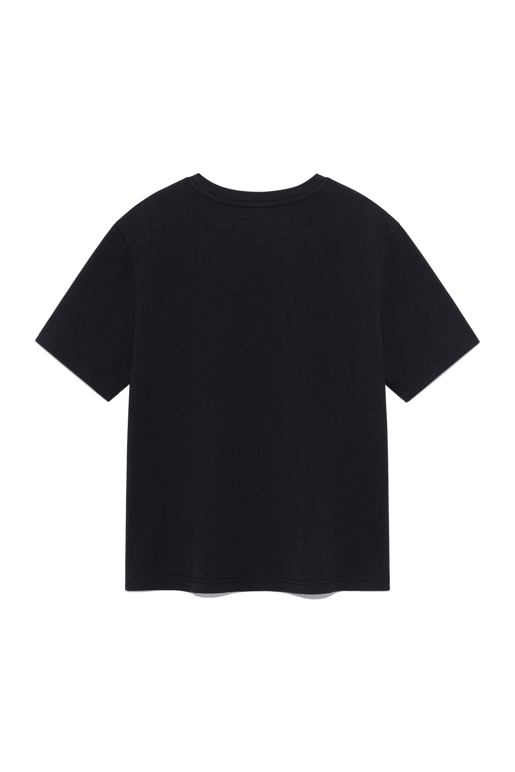 Matin Kim - Logo Point Lettering Graphic Top (Black) product image 2 | TRAB K-Fashion Australia