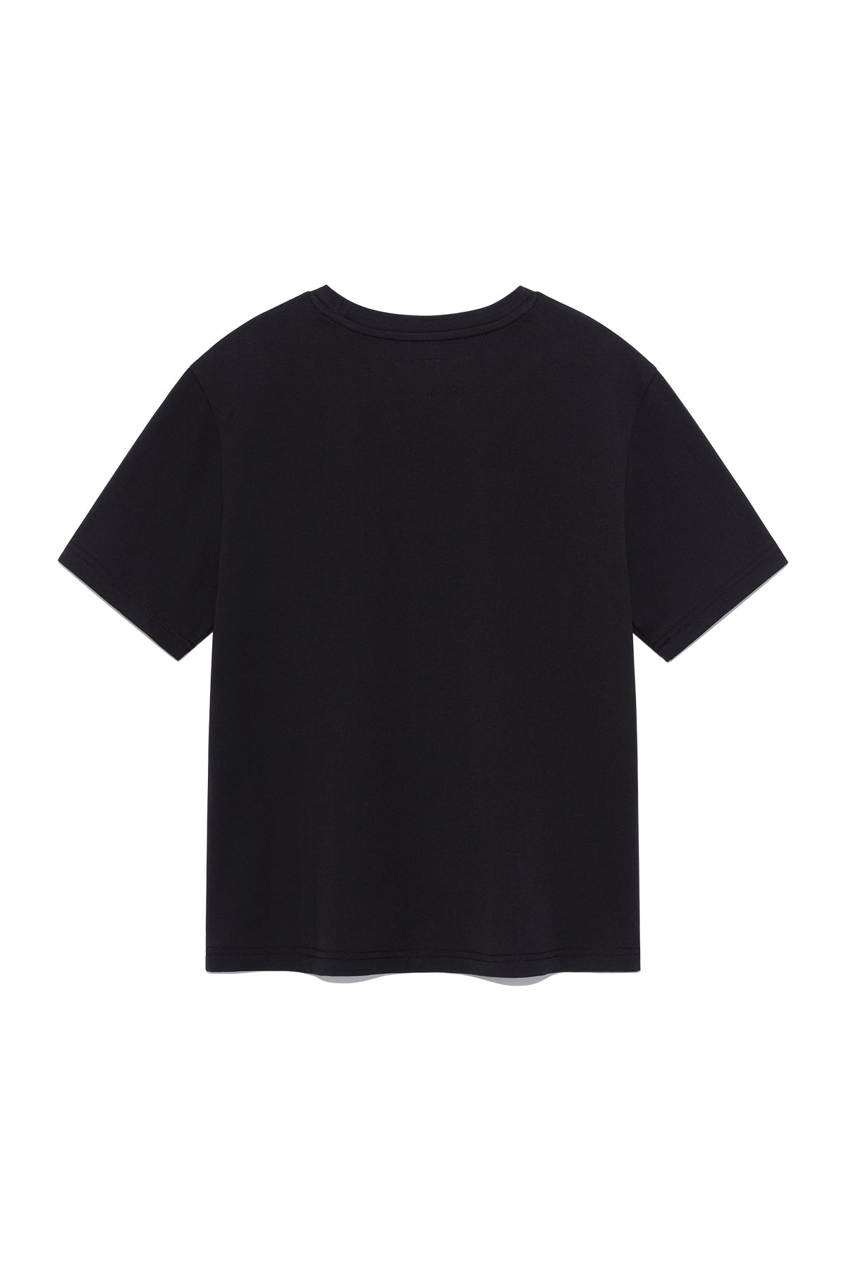Matin Kim - Logo Point Lettering Graphic Top (Black) product image 2 | TRAB K-Fashion Australia