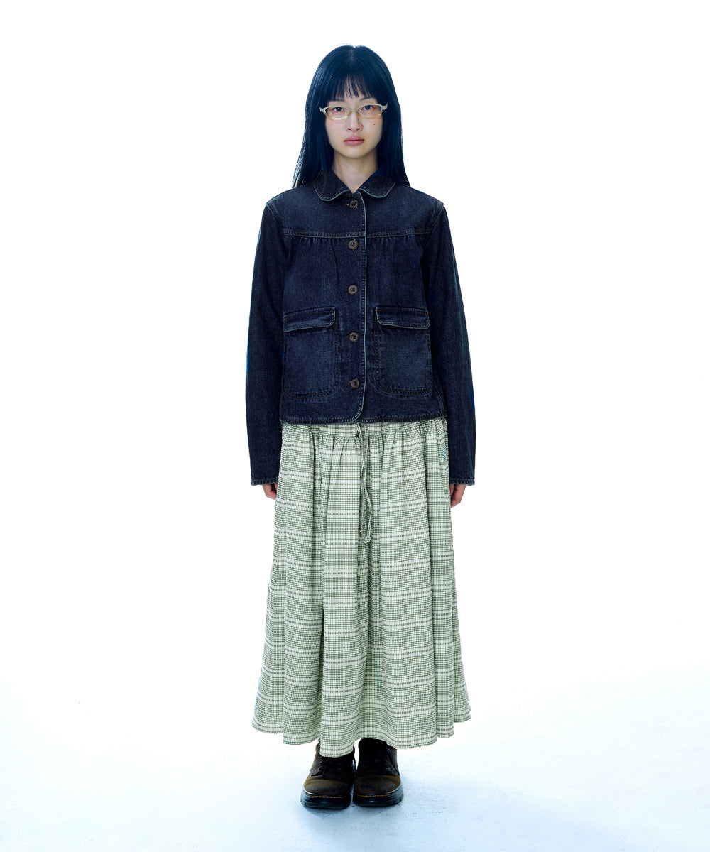 Coyseio - Wide Shirring Skirt (Light Green) product image 12 | TRAB K-Fashion Australia