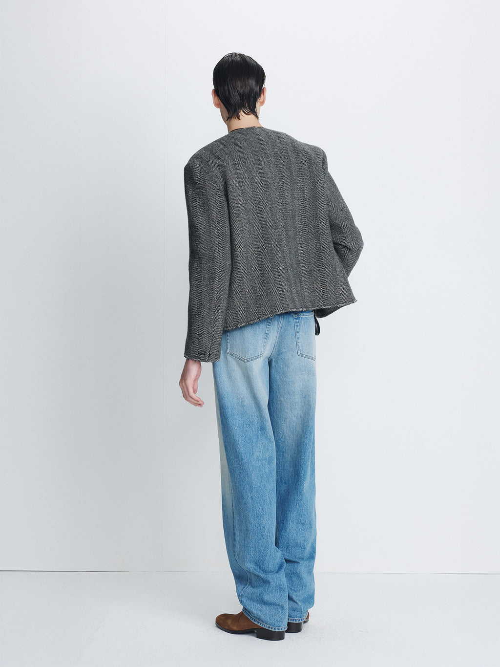 Tonywack - Loose Tapered Denim Jeans (Vintage Washed Blue) product image 7 | TRAB K-Fashion Australia