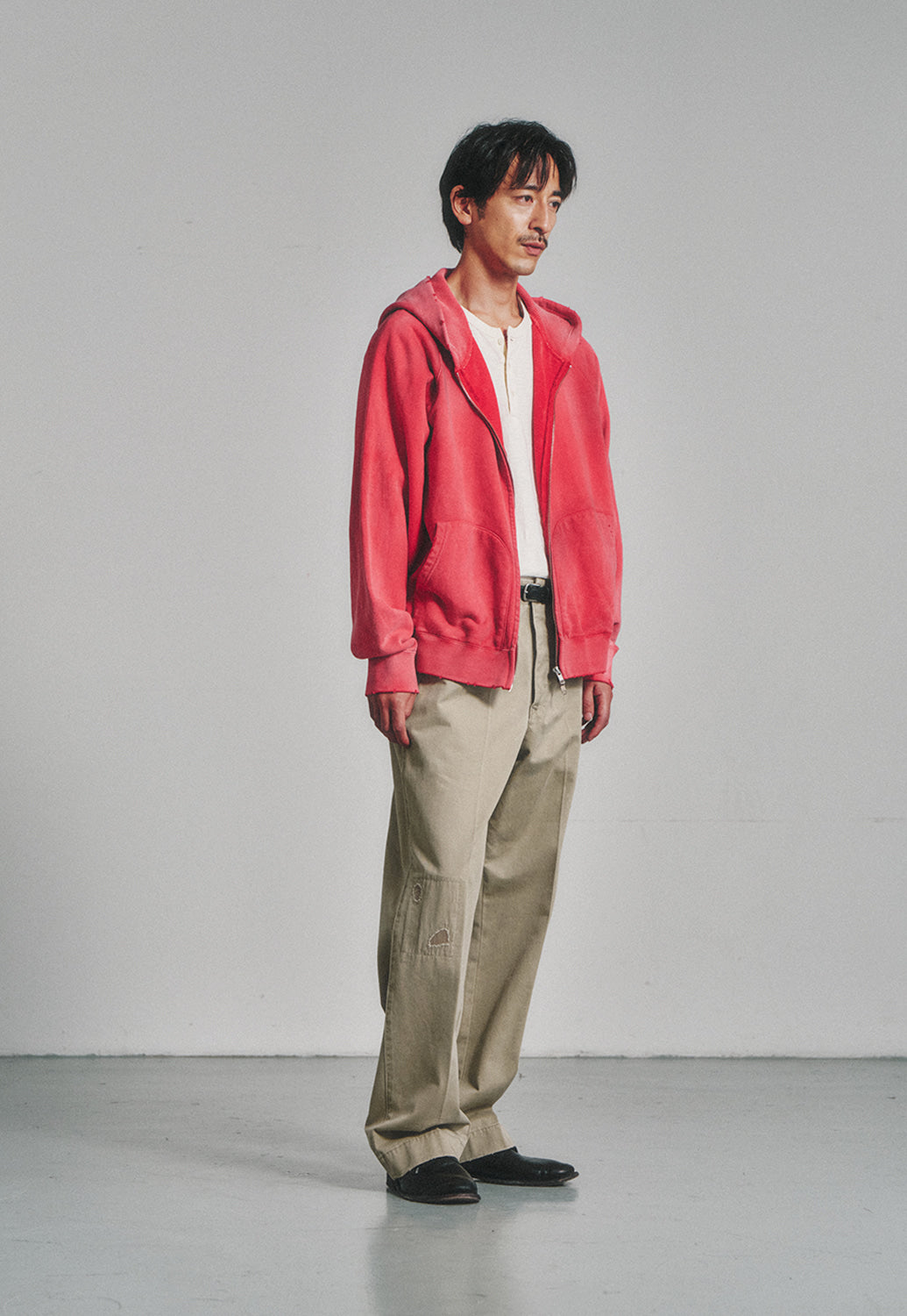Art if acts - Sashiko Chino Pants (Beige) product image 12 | TRAB K-Fashion Australia