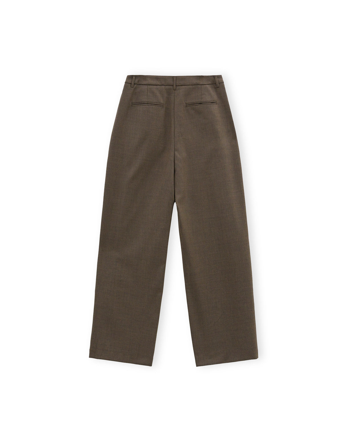 Brownyard - Wool Pleats Pants (Brown) product image 6 | TRAB K-Fashion Australia