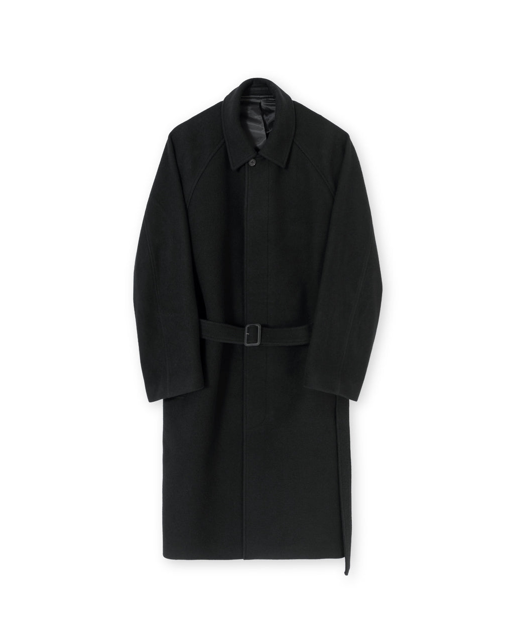 Brownyard - Pure Wool Belted Coat (Black) product image 6 | TRAB K-Fashion Australia