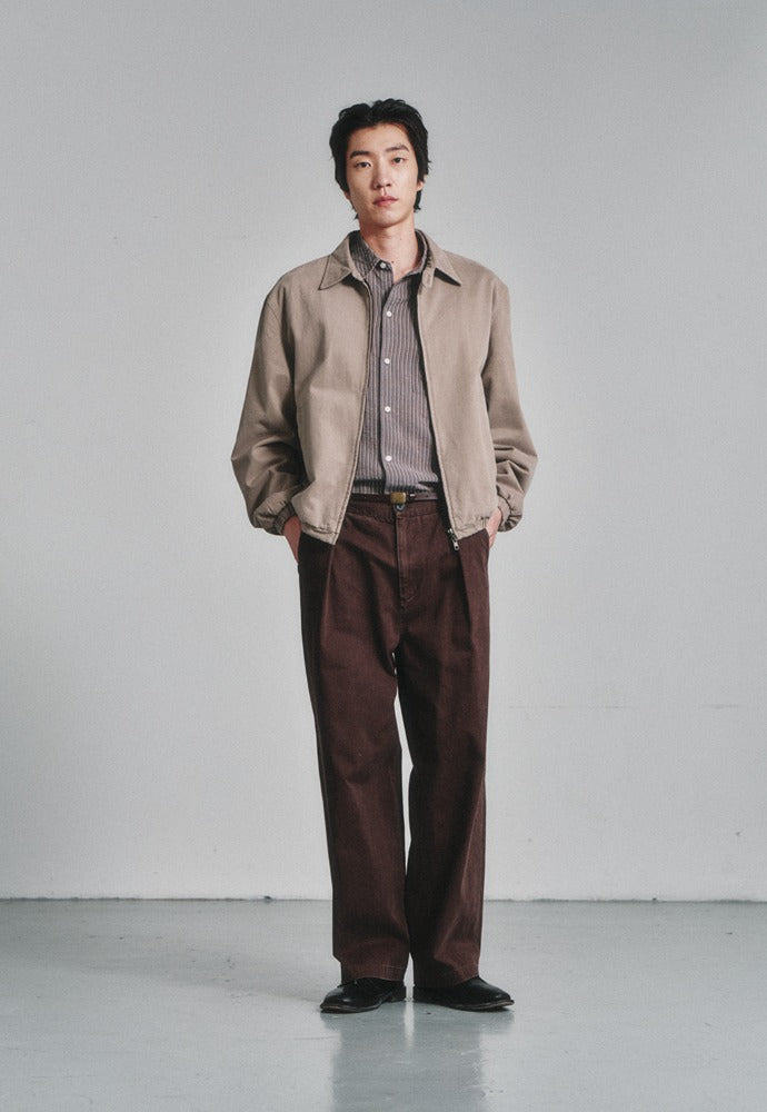Art if acts - Washed Swing Jacket (Dove) product image 1 | TRAB K-Fashion Australia