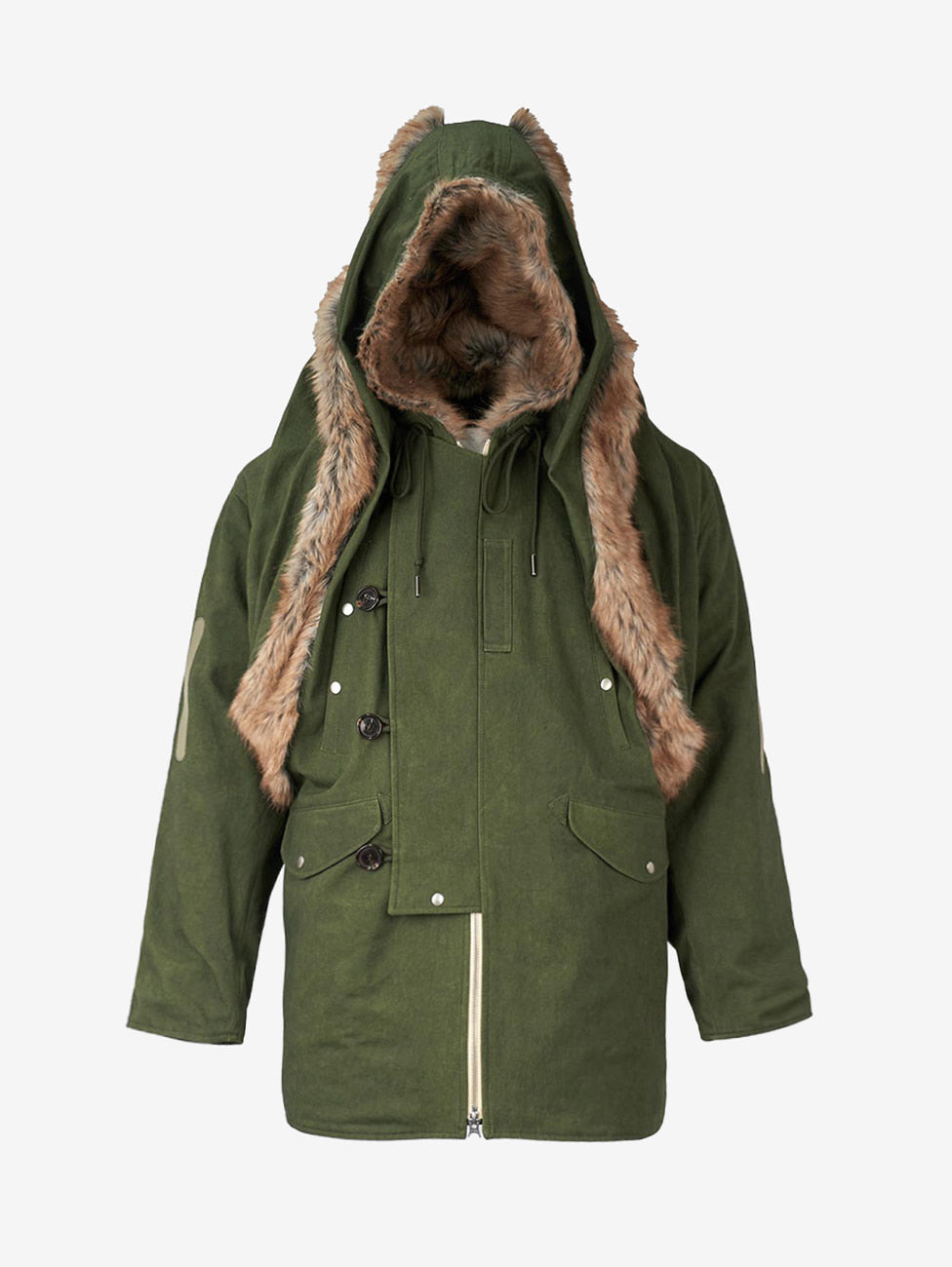 Juntae Kim - Paneled Hoodie N-3b Parka (OC2) product image 1 | TRAB K-Fashion Australia
