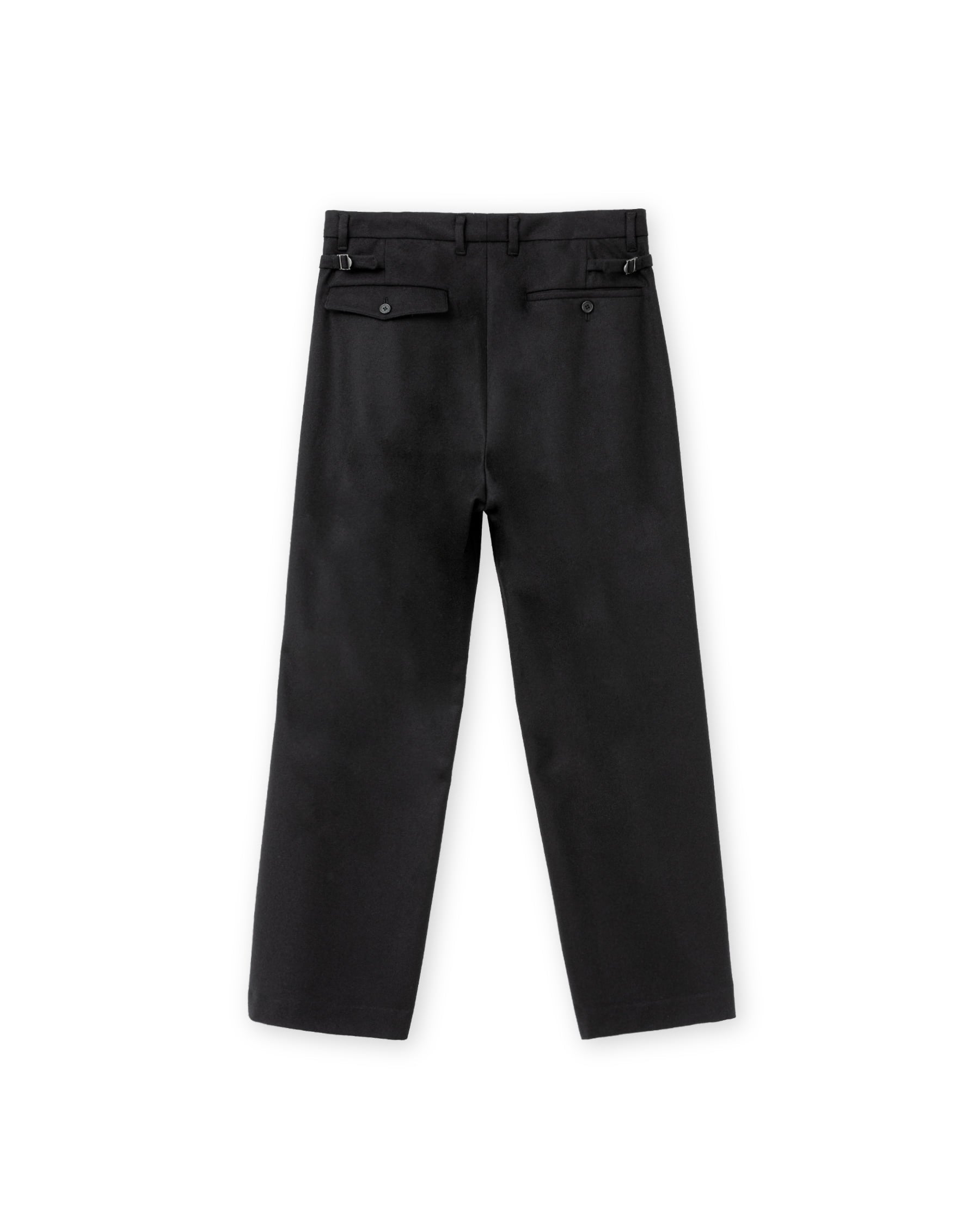 Brownyard - Pure Wool Two Tuck Pants (Black) product image 4 | TRAB K-Fashion Australia