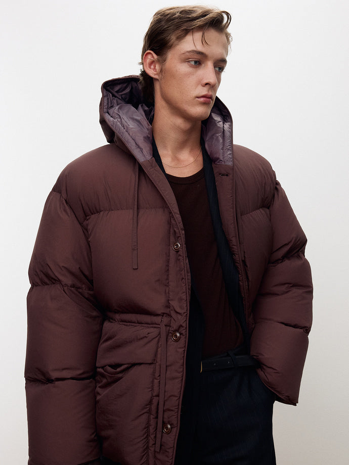 Tonywack - Super Light Down Puffer Jacket (Pale Burgundy) product image 7 | TRAB K-Fashion Australia