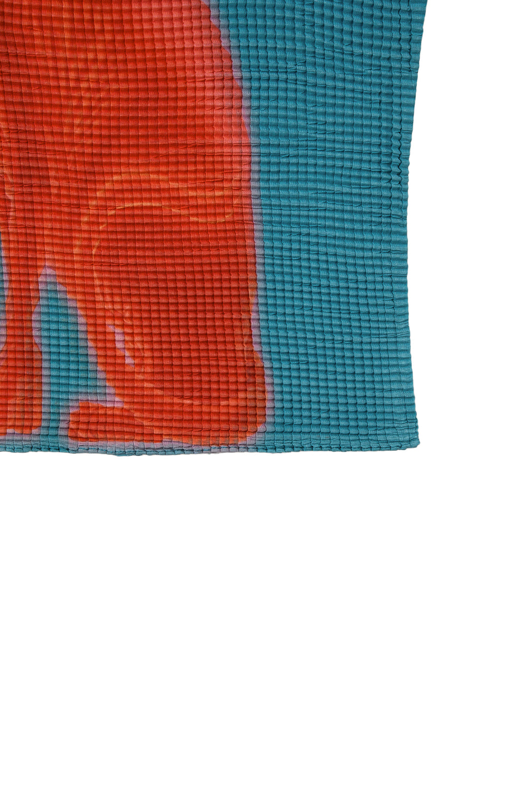 Deinet - Pleated Graphic T-Shirt (Blue) product image 5 | TRAB K-Fashion Australia