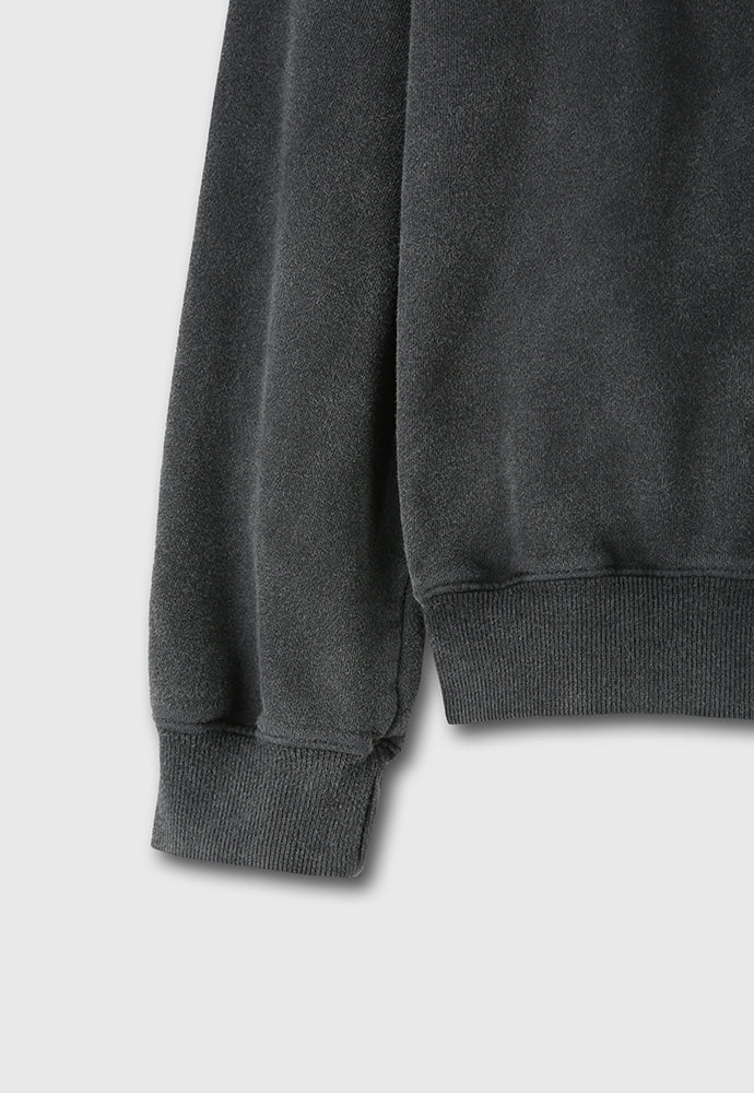 Tonywack - Crime Dept. Garment-Dyeing Sweatshirt (Faded Charcoal) product image 12 | TRAB K-Fashion Australia